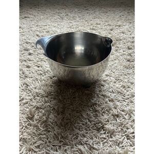 1985 Michael Graves Design Stainless Steel Footed Mixing Bowl
